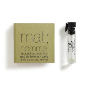 Mat; homme fragrance Masaki Paris Parfums